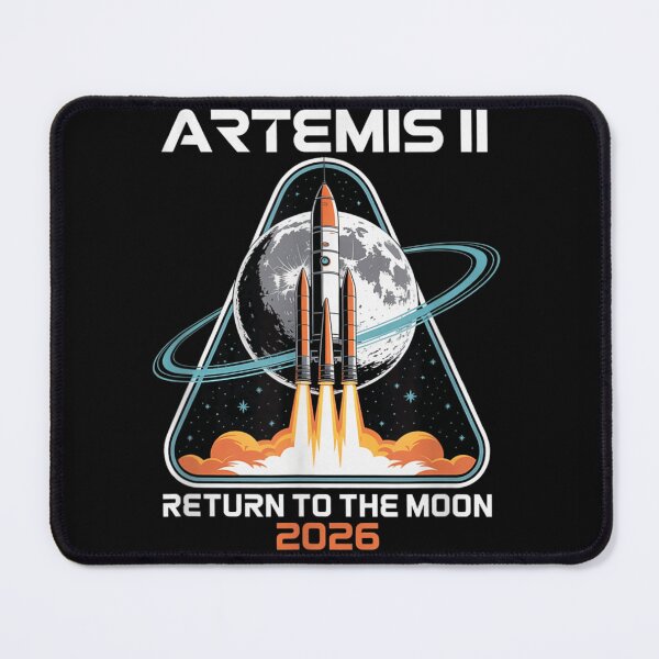 Item preview, Artemis II Return To The Moon 2026 Space Flight Badge Style designed and sold by RuperDelois.