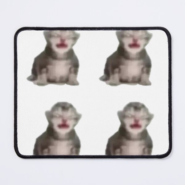 Item preview, Sad Meowing Crying Kitten Meme pack designed and sold by cloudzer0000.