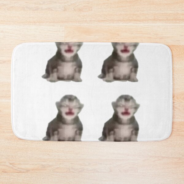 Item preview, Sad Meowing Crying Kitten Meme pack designed and sold by cloudzer0000.