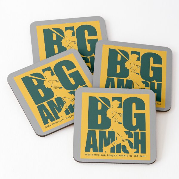 Item preview, The Big Amish - Green & Gold Block Design designed and sold by G2Creative.