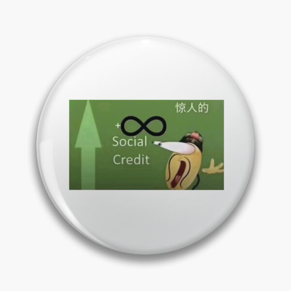 Item preview, Social Credit Meme designed and sold by cloudzer0000.