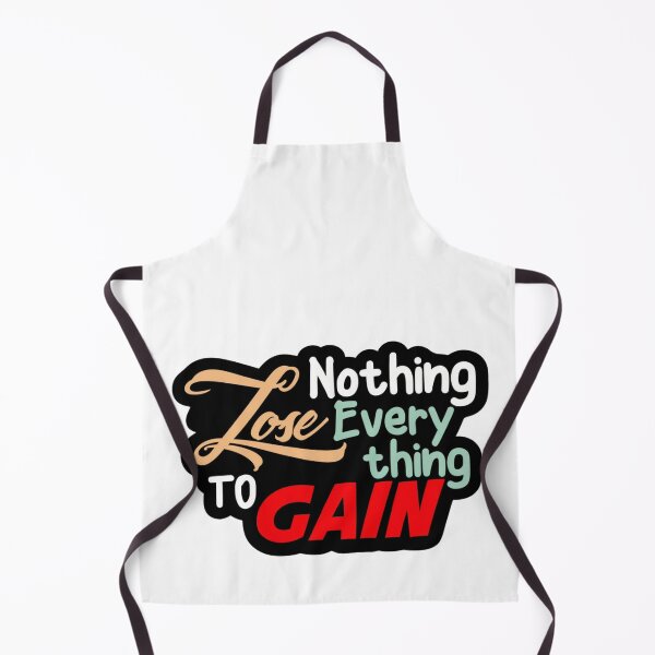 Item preview, Nothing Lose Everything to Gain - Retro Typography Quote Art designed and sold by FilzArt.