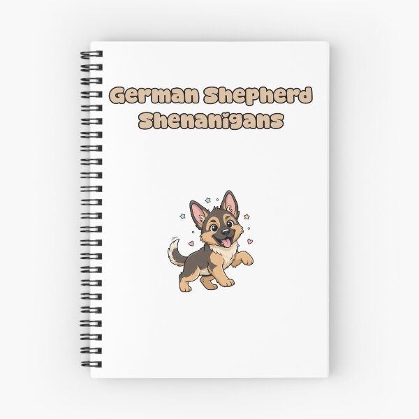 Item preview, German Shepherd Shenanigans Funny GSD Dog Fun designed and sold by NatureUnleashed.