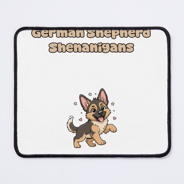 Item preview, German Shepherd Shenanigans Funny GSD Dog Fun designed and sold by NatureUnleashed.