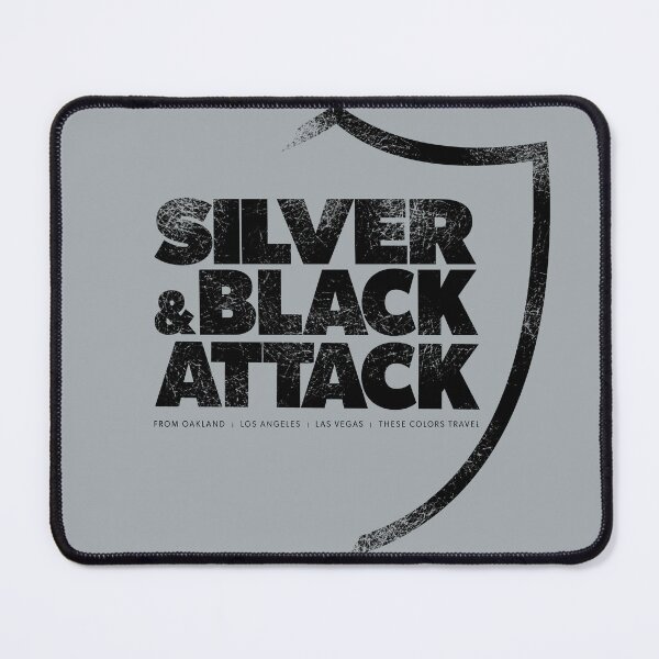 Item preview, Silver & Black Attack - Black Design designed and sold by G2Creative.