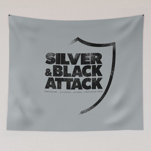 Item preview, Silver & Black Attack - Black Design designed and sold by G2Creative.