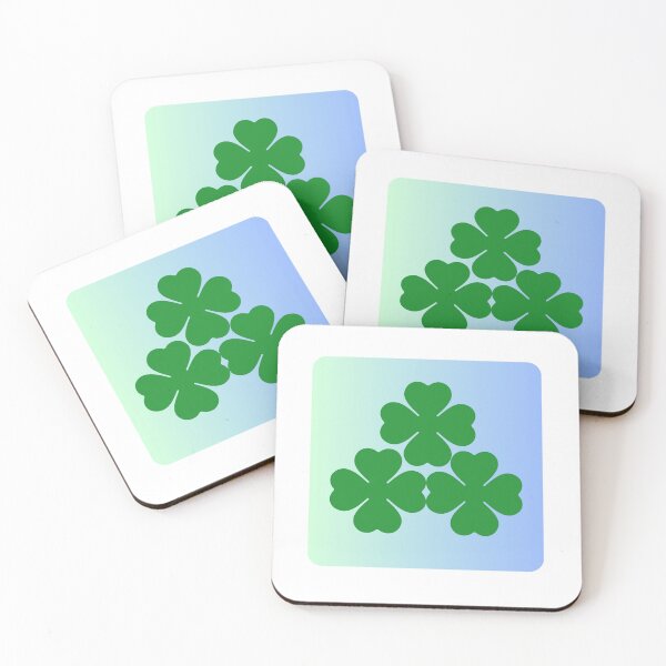 Item preview, Minimalist Lucky Clover Garden Aesthetic Design designed and sold by Jyoti-Quotes.