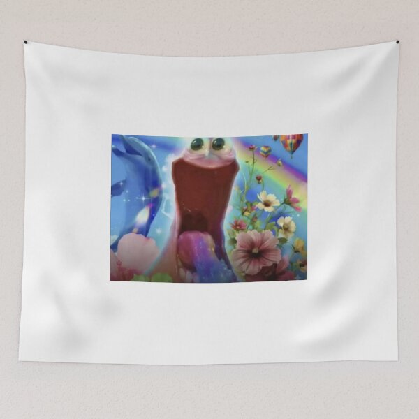 Item preview, ugly happy monster smiling meme designed and sold by cloudzer0000.