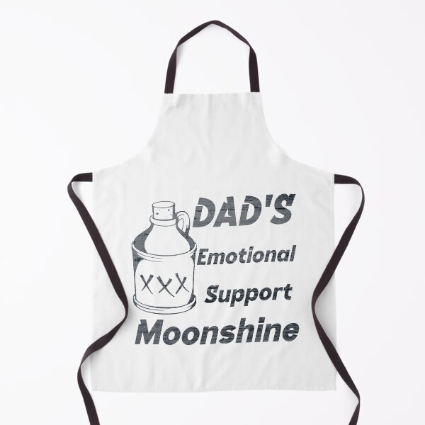 Item preview, Funny Dad Emotional Support Moonshine Gift For Whiskey Lover designed and sold by GogaVibeRe.