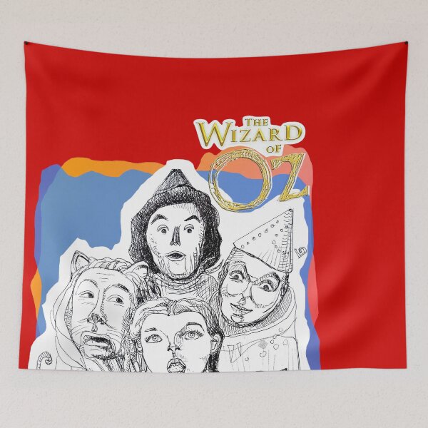 Item preview, Wizard of OZ Characters (Ink Drawing by ACCI) designed and sold by VanyssaGraphics.