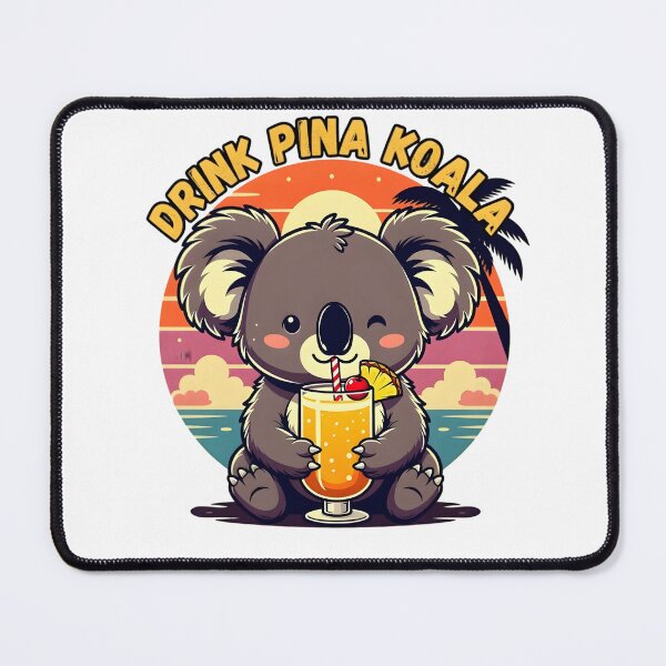 Item preview, Drink Pina Koala Cute Tropical designed and sold by TshirtsOnline-.