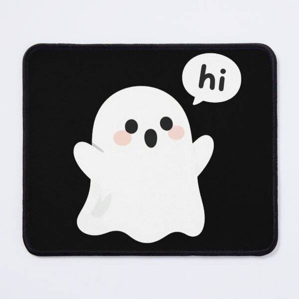 Item preview, Cute Ghost Saying Hi Kawaii Minimal Design designed and sold by VibeFactoryOfc.