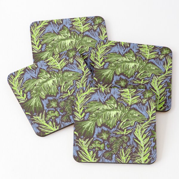 Item preview, Fish with plants designed and sold by Wiesoauchnicht.