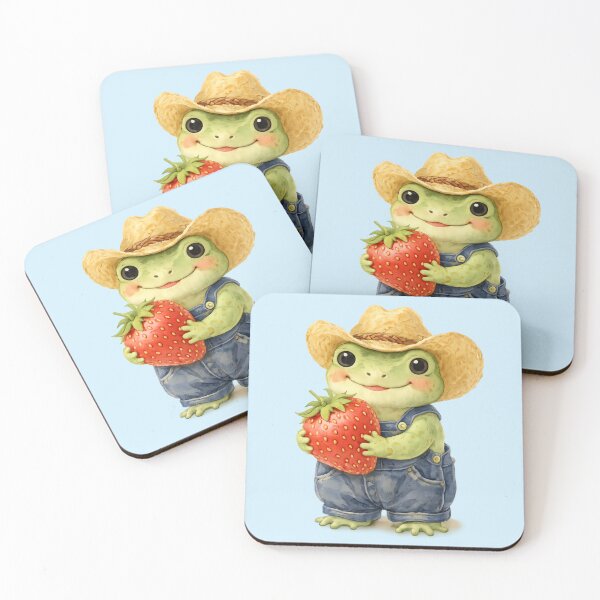 Item preview, The Cheerful Strawberry Gatherer designed and sold by iamdesigns14.