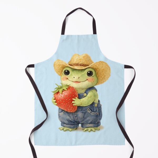 Item preview, The Cheerful Strawberry Gatherer designed and sold by iamdesigns14.
