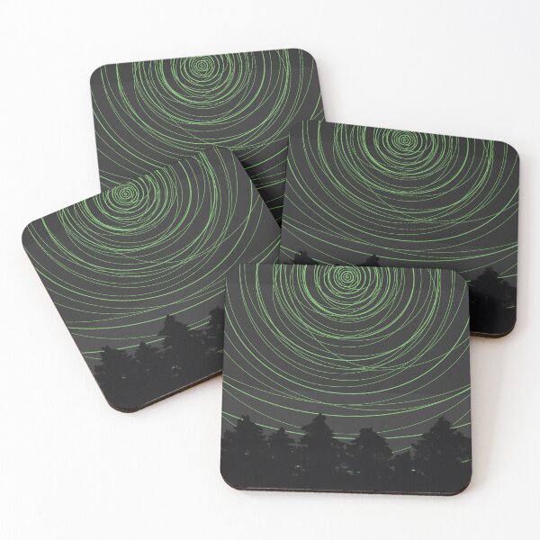 Item preview, Setting Sun 3 in green designed and sold by lonelevelsands.