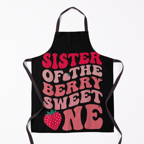 Item preview, Sister Of The Berry Sweet One Retro Strawberry Birthday Girl Design designed and sold by EricCotanori.