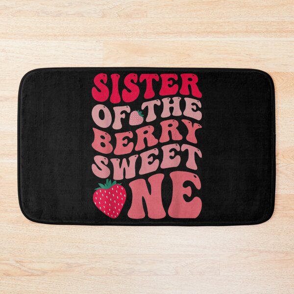 Item preview, Sister Of The Berry Sweet One Retro Strawberry Birthday Girl Design designed and sold by EricCotanori.