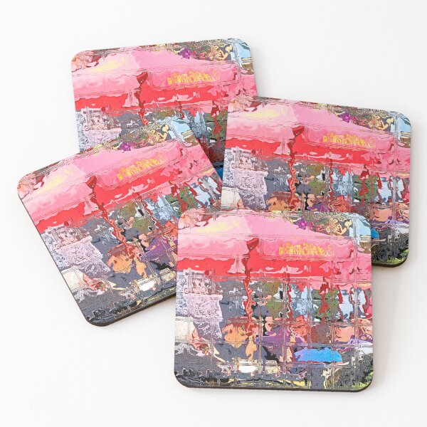 Item preview, Sidewalk Cafe on a Summer Afternoon, Digital Illustration designed and sold by AMacGPhilly.