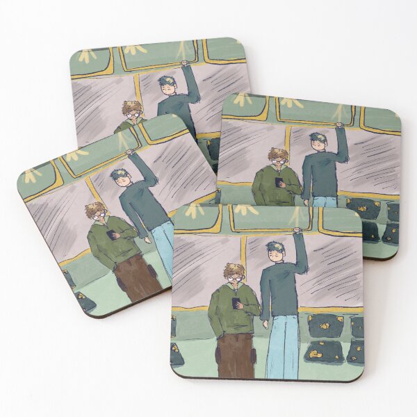 Item preview, Boys on the subway designed and sold by Wiesoauchnicht.