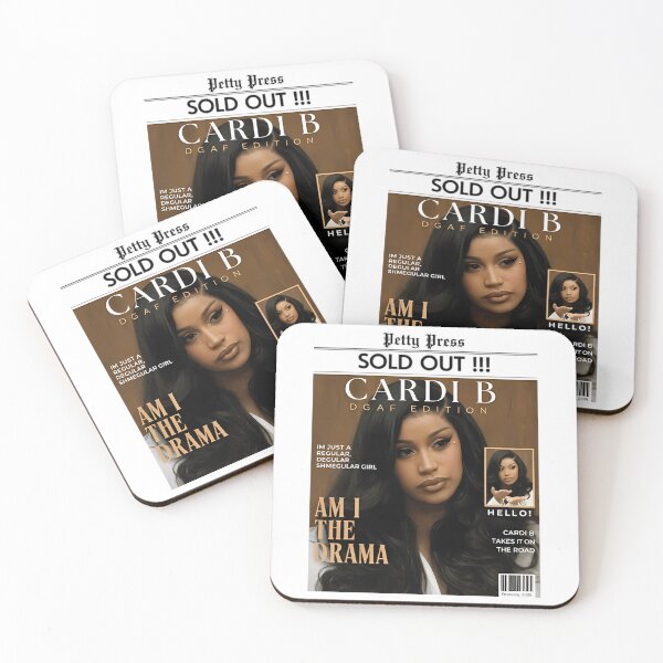 Item preview, Cardi B Magazine Cover Graphic Hip Hop designed and sold by BubblegumCircut.