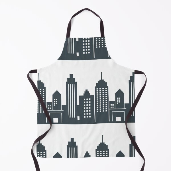 Item preview, City Skyline Seamless Pattern – Modern Urban Silhouette designed and sold by Midnight Veil Designs.