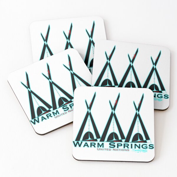 Item preview, Warm Springs Logo designed and sold by SpeakthunderArt.