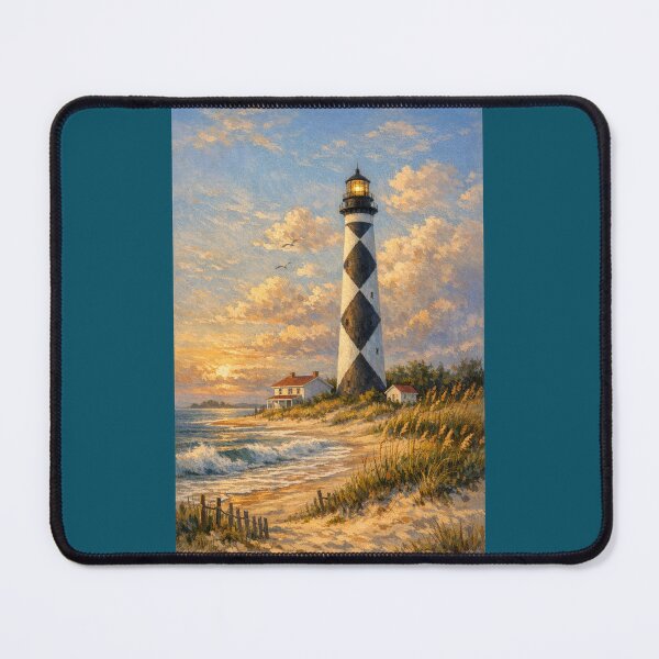 Item preview, Cape Lookout Lighthouse North Carolina designed and sold by Halifaxartguy.