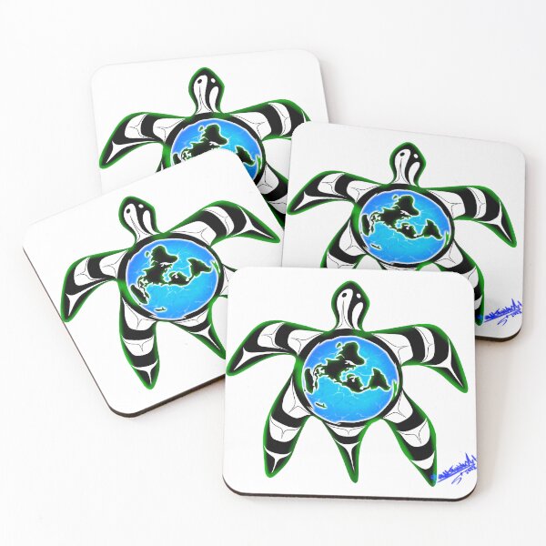 Item preview, Turtle Island designed and sold by SpeakthunderArt.