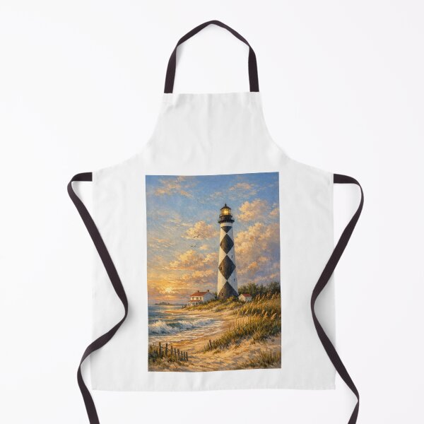 Item preview, Cape Lookout Lighthouse North Carolina designed and sold by Halifaxartguy.