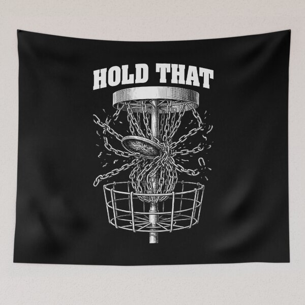Item preview, Disc Golf Player Funny Basket Chains Hit Hold That designed and sold by GrandeDuc.