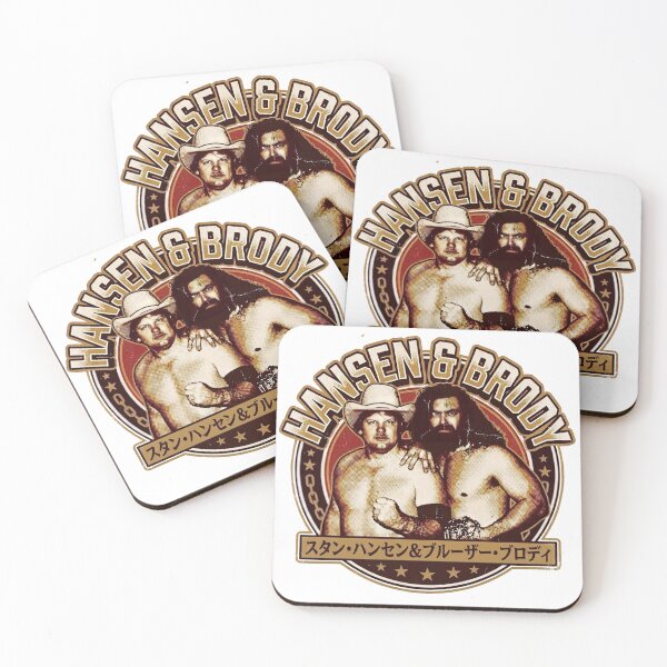Item preview, Vintage Hansen & Brody Badge Logo | Stan Hansen & Bruiser Brody AJPW Puroresu Wrestling designed and sold by The Irish Whip.