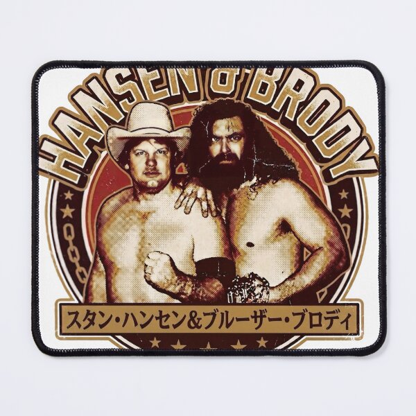 Item preview, Vintage Hansen & Brody Badge Logo | Stan Hansen & Bruiser Brody AJPW Puroresu Wrestling designed and sold by The Irish Whip.