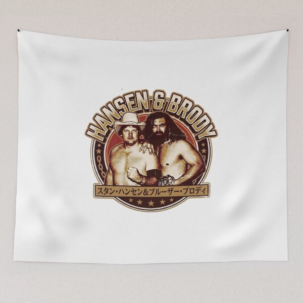 Item preview, Vintage Hansen & Brody Badge Logo | Stan Hansen & Bruiser Brody AJPW Puroresu Wrestling designed and sold by The Irish Whip.