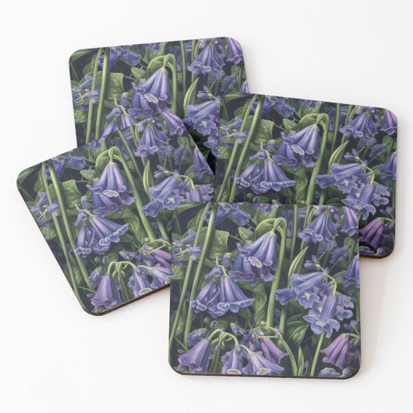 Artikelvorschau, Nahtloses Blumenmuster mit Glockenblumenmotiv entworfen und verkauft von pinkal.