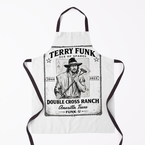 Item preview, Vintage Terry Funk Ace of Spades | Double Cross Ranch Amarillo Texas 1944-2023 Wrestling Legend designed and sold by The Irish Whip.