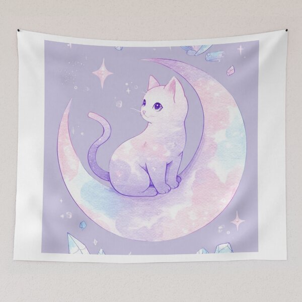 Item preview, Moon Cat designed and sold by Utsav kadia.