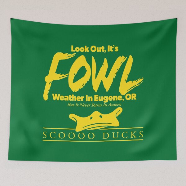Item preview, Ducks Inspired Spirit Wear: Fowl Weather - Yellow designed and sold by G2Creative.