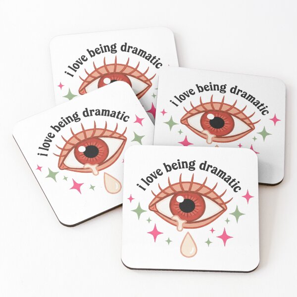 Item preview, i love being dramatic crying eye designed and sold by laterkatergator.