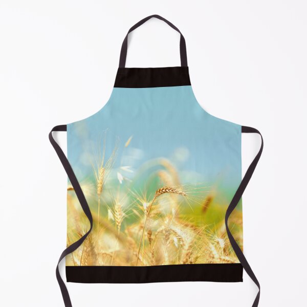 Aperçu de l'œuvre Golden Wheat Field Minimal Nature Background Soft Sky Agricultural Aesthetic Design créée et vendue par onubi.