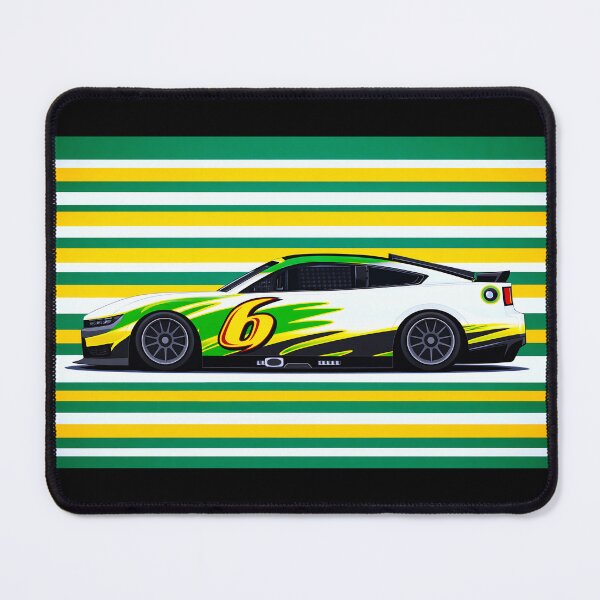 Item preview, No.6 Brad Keselowski Nascar Side View designed and sold by PitWallArt.