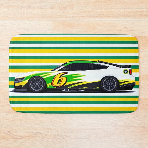 Item preview, No.6 Brad Keselowski Nascar Side View designed and sold by PitWallArt.
