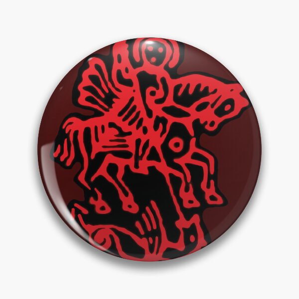 Item preview, Saint George Slaying the Dragon Etching | Graphic Medieval Christian Symbols designed and sold by Based History.
