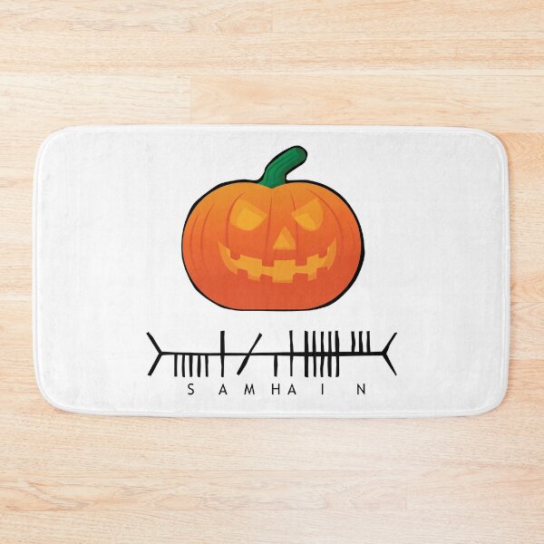 Item preview, Samhain / Halloween pumpkin - Ogham script designed and sold by TotalKejas.