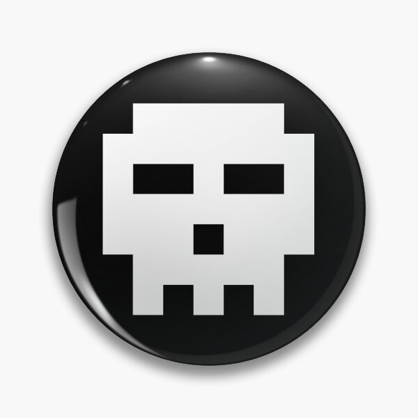 Item preview, Scott Pilgrim Pixel Skull designed and sold by CosmicTornado.