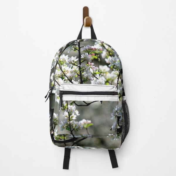 Item preview, White Blossom Tree Branch Soft Spring Floral Aesthetic Nature Background designed and sold by onubi.
