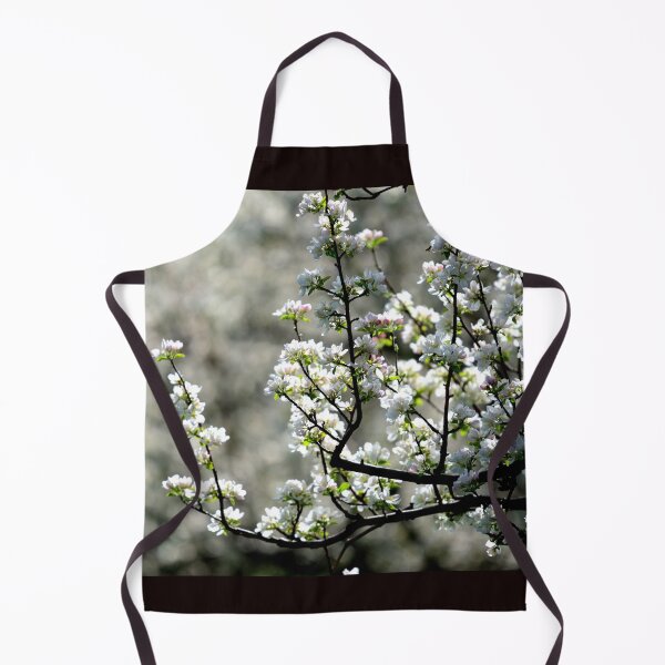 Item preview, White Blossom Tree Branch Soft Spring Floral Aesthetic Nature Background designed and sold by onubi.