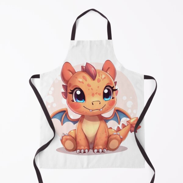 Item preview, Kawaii Baby Dragon Design – Cute Fantasy Creature Soft Aesthetic Magical Illustration designed and sold by CosmicCutouts.