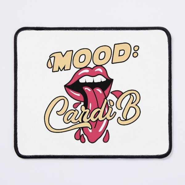 Item preview, Cardi B I Mean Look Lips Viral Meme Pop Art designed and sold by BubblegumCircut.