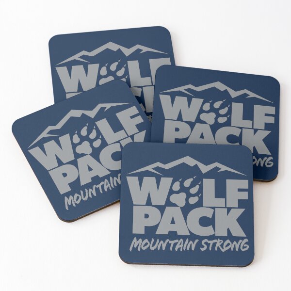 Item preview, Wolf Pack Mountain Strong - UNR Inspired Design-Silver designed and sold by G2Creative.